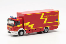 Herpa 097277 - H0 - Mercedes-Benz Atego Koffer-LKW Branddirektion Stuttgart